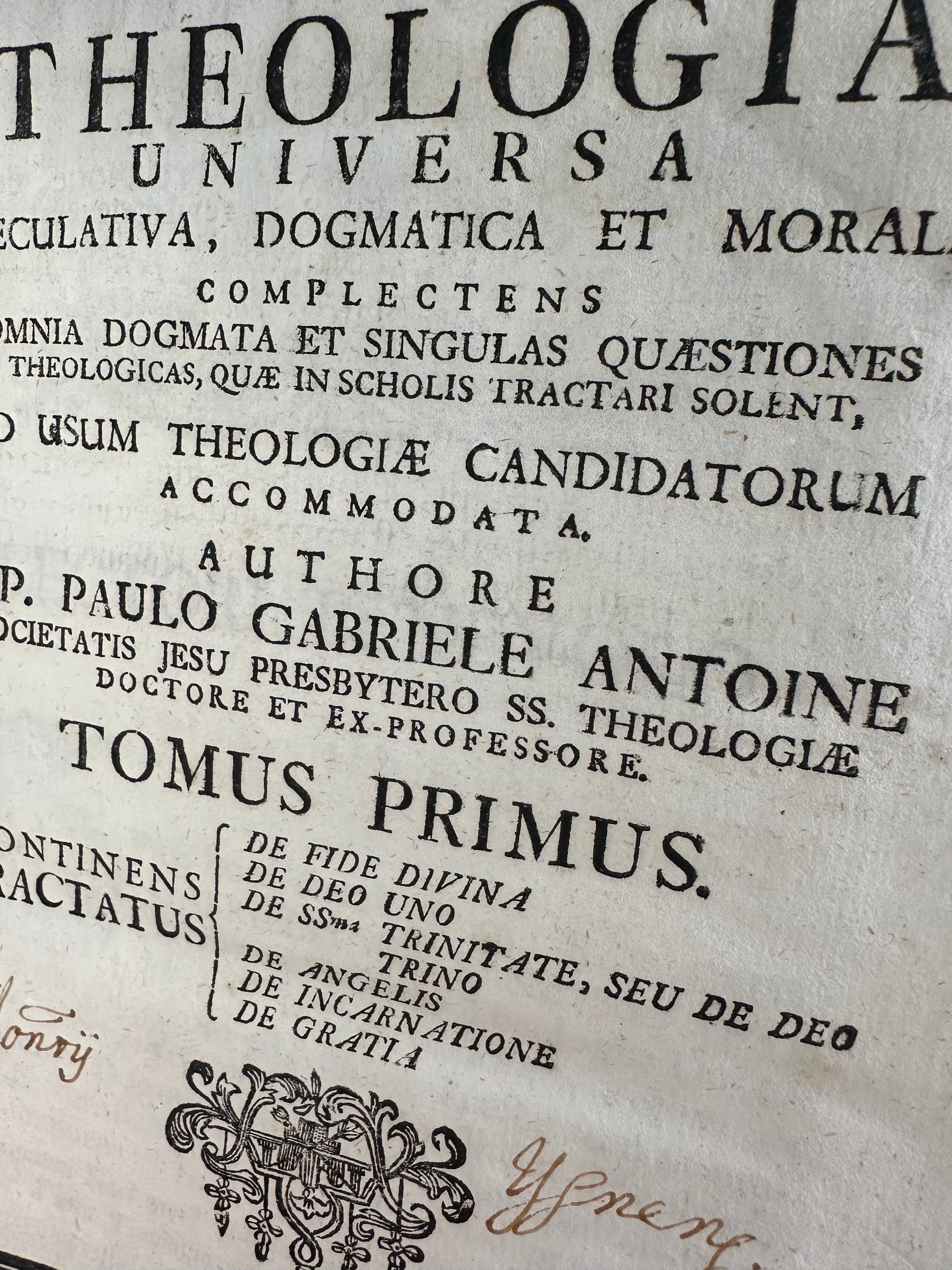 Cracovia 1755 Teologia