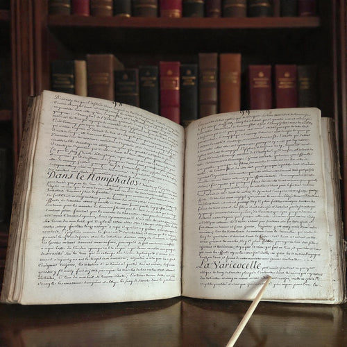 Medycyna Chirurgia rękopis 1734